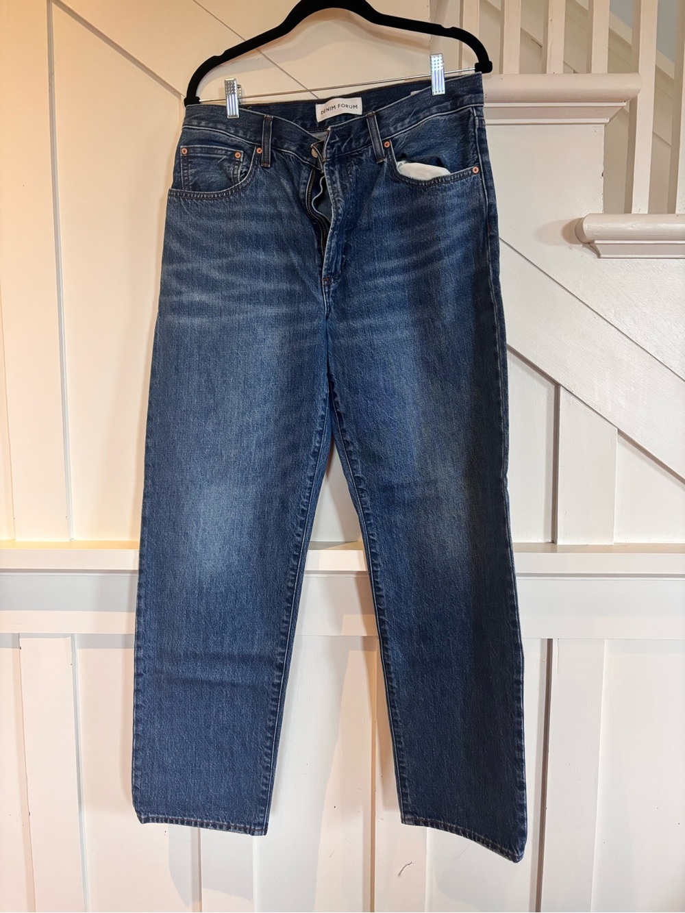 Denim Forum The 90s Marlo Hi rise baggy